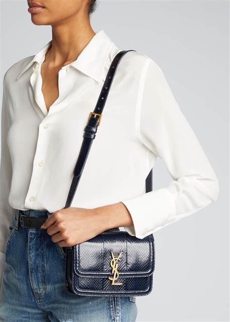 ysl lou small shoulder bag|saint laurent solferino bag.